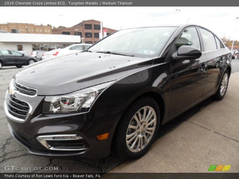 Tungsten Metallic / Medium Titanium 2016 Chevrolet Cruze Limited ECO
