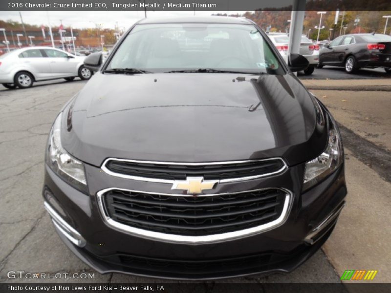 Tungsten Metallic / Medium Titanium 2016 Chevrolet Cruze Limited ECO