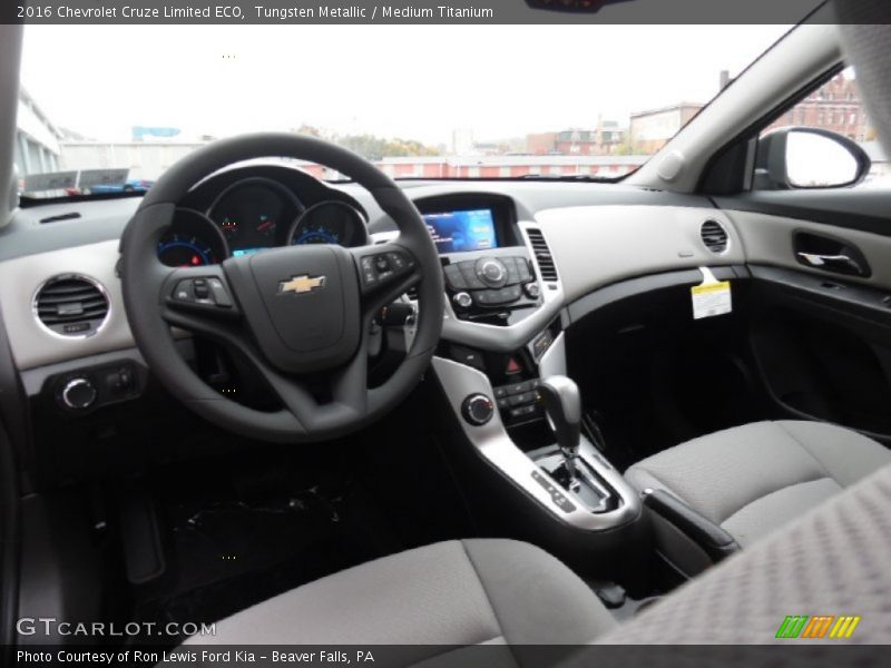 Tungsten Metallic / Medium Titanium 2016 Chevrolet Cruze Limited ECO