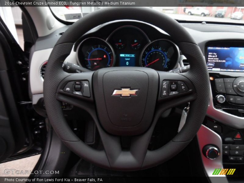 Tungsten Metallic / Medium Titanium 2016 Chevrolet Cruze Limited ECO