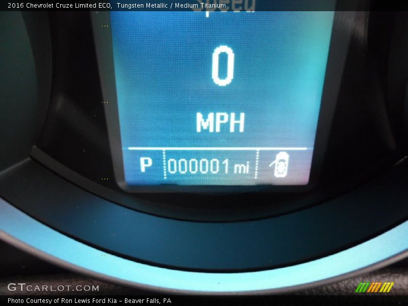Tungsten Metallic / Medium Titanium 2016 Chevrolet Cruze Limited ECO