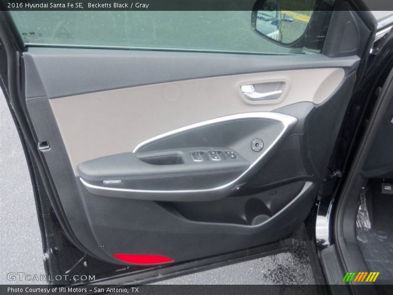 Becketts Black / Gray 2016 Hyundai Santa Fe SE