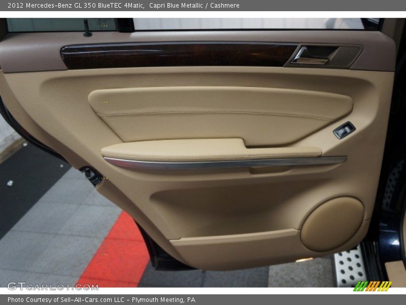 Capri Blue Metallic / Cashmere 2012 Mercedes-Benz GL 350 BlueTEC 4Matic