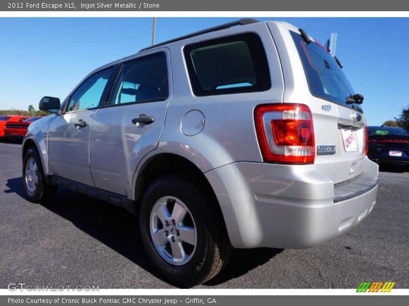 Ingot Silver Metallic / Stone 2012 Ford Escape XLS