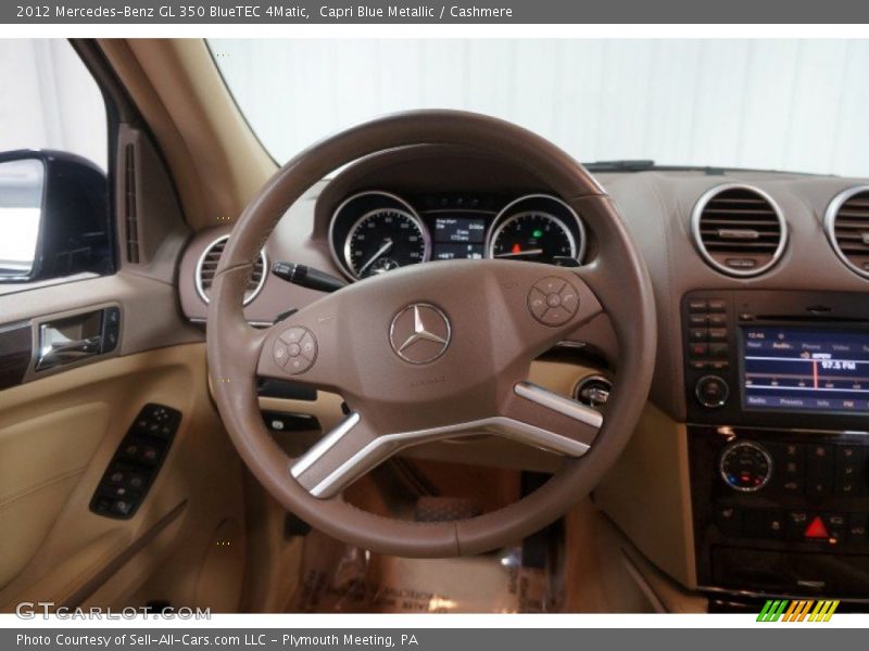 Capri Blue Metallic / Cashmere 2012 Mercedes-Benz GL 350 BlueTEC 4Matic