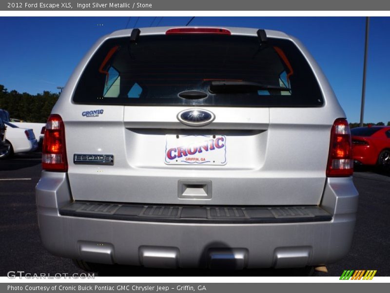 Ingot Silver Metallic / Stone 2012 Ford Escape XLS