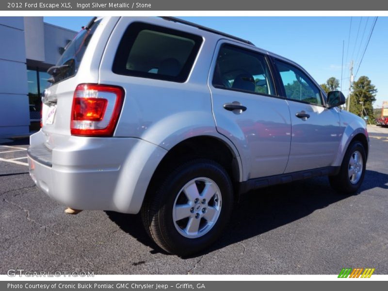 Ingot Silver Metallic / Stone 2012 Ford Escape XLS