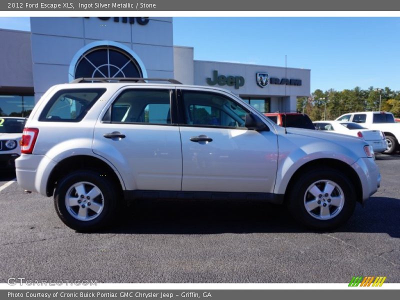 Ingot Silver Metallic / Stone 2012 Ford Escape XLS