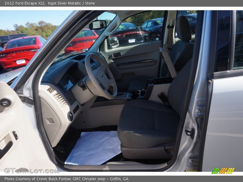 Ingot Silver Metallic / Stone 2012 Ford Escape XLS