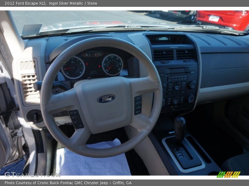 Ingot Silver Metallic / Stone 2012 Ford Escape XLS