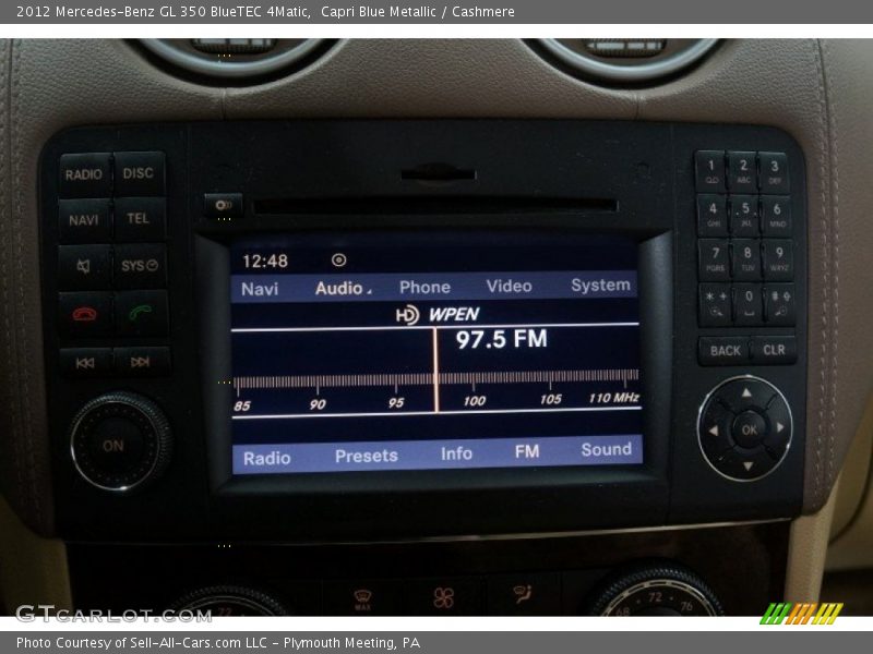 Capri Blue Metallic / Cashmere 2012 Mercedes-Benz GL 350 BlueTEC 4Matic