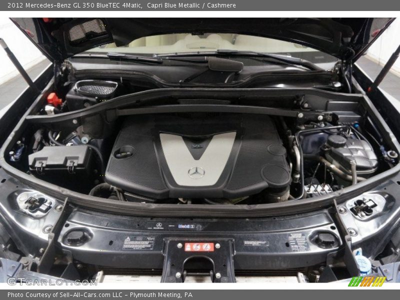 Capri Blue Metallic / Cashmere 2012 Mercedes-Benz GL 350 BlueTEC 4Matic