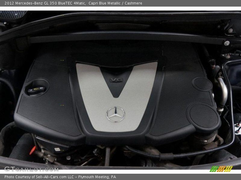 Capri Blue Metallic / Cashmere 2012 Mercedes-Benz GL 350 BlueTEC 4Matic