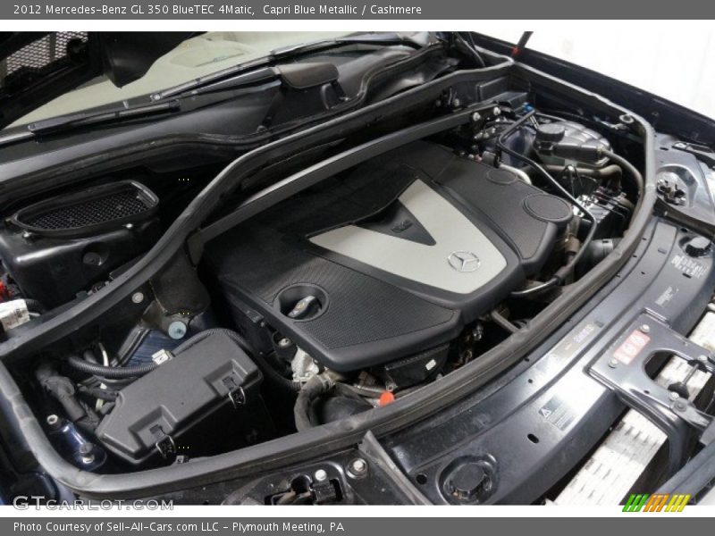Capri Blue Metallic / Cashmere 2012 Mercedes-Benz GL 350 BlueTEC 4Matic