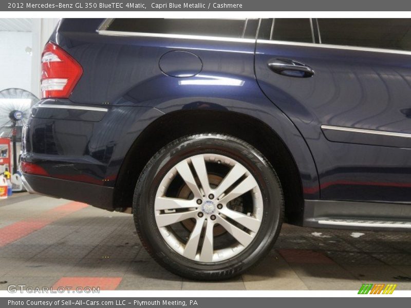 Capri Blue Metallic / Cashmere 2012 Mercedes-Benz GL 350 BlueTEC 4Matic