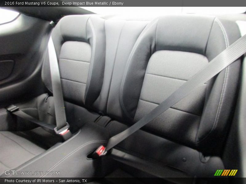Deep Impact Blue Metallic / Ebony 2016 Ford Mustang V6 Coupe