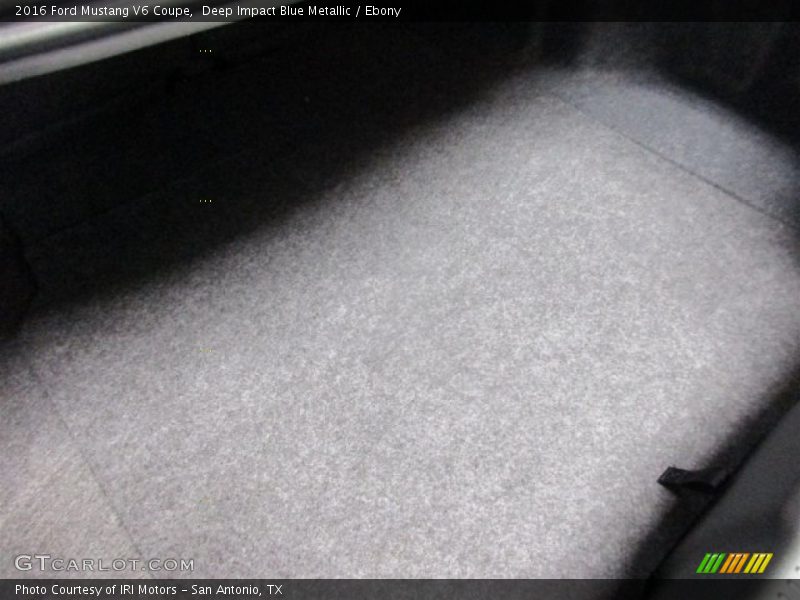 Deep Impact Blue Metallic / Ebony 2016 Ford Mustang V6 Coupe