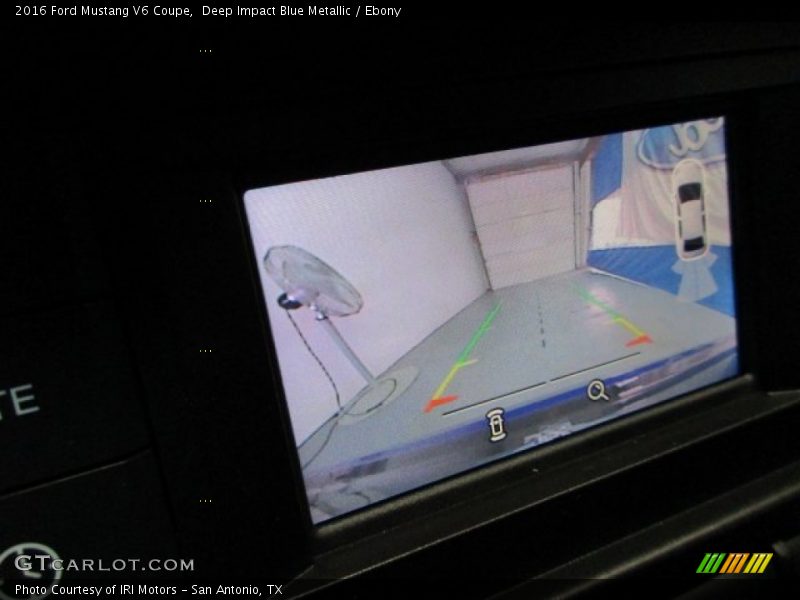 Deep Impact Blue Metallic / Ebony 2016 Ford Mustang V6 Coupe