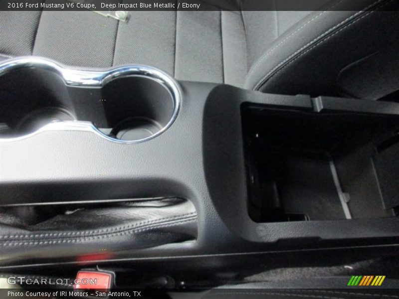 Deep Impact Blue Metallic / Ebony 2016 Ford Mustang V6 Coupe