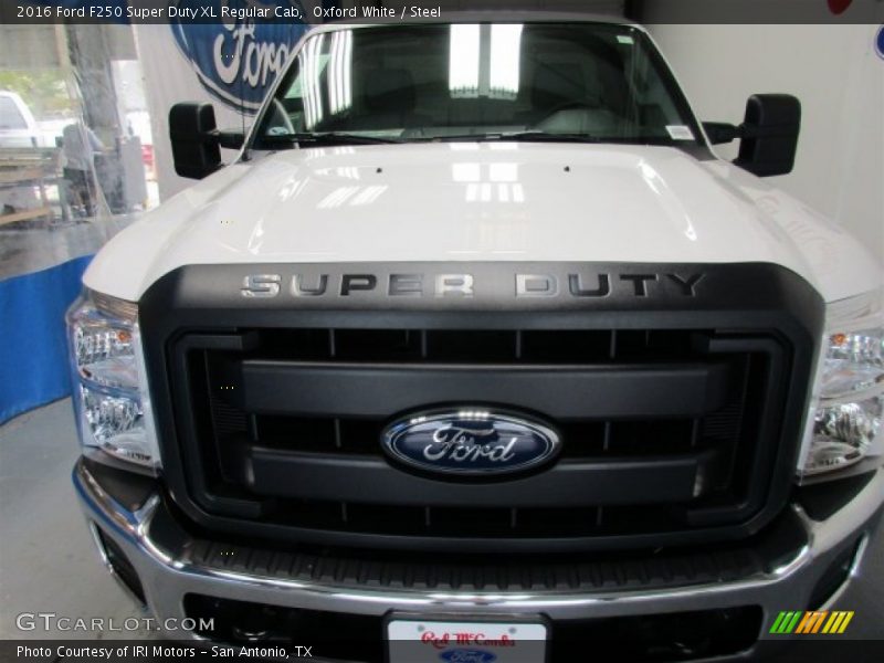 Oxford White / Steel 2016 Ford F250 Super Duty XL Regular Cab