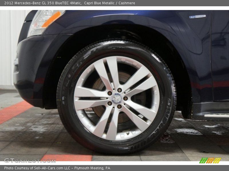 Capri Blue Metallic / Cashmere 2012 Mercedes-Benz GL 350 BlueTEC 4Matic