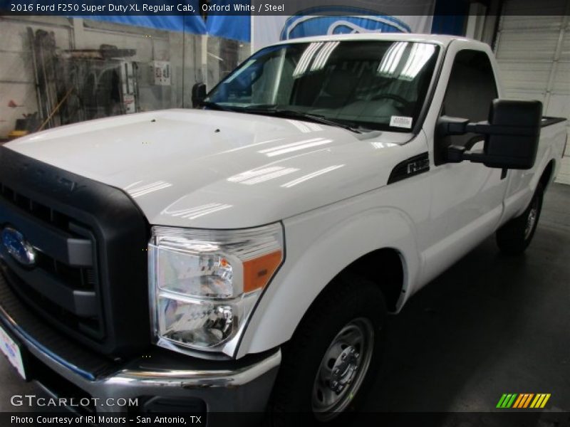 Oxford White / Steel 2016 Ford F250 Super Duty XL Regular Cab