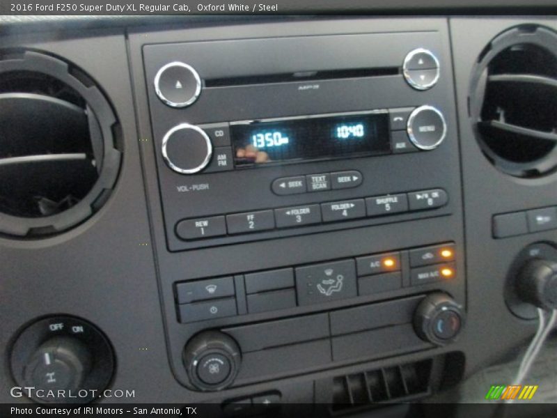 Oxford White / Steel 2016 Ford F250 Super Duty XL Regular Cab