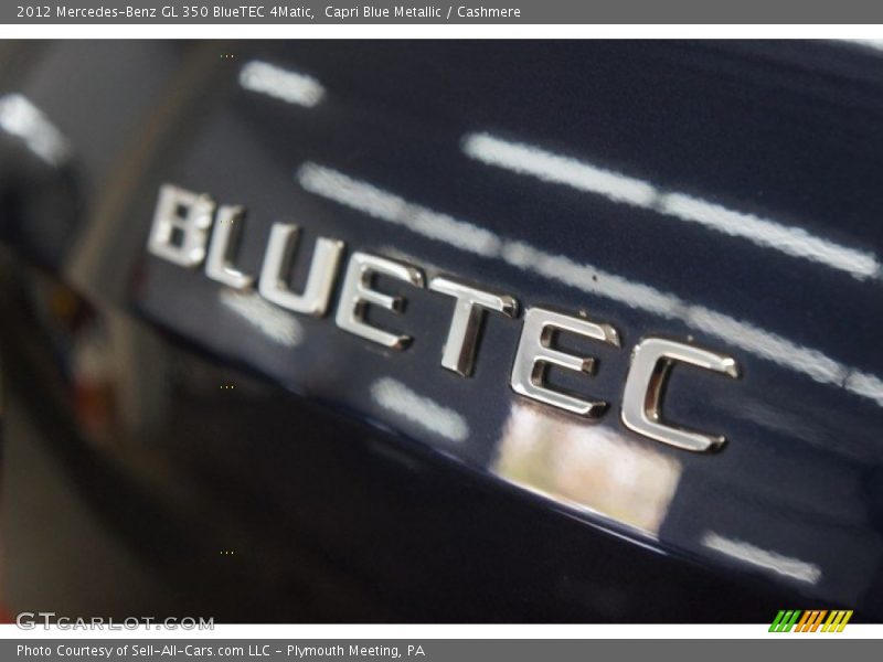 Capri Blue Metallic / Cashmere 2012 Mercedes-Benz GL 350 BlueTEC 4Matic