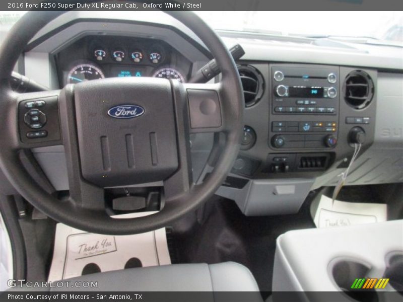Oxford White / Steel 2016 Ford F250 Super Duty XL Regular Cab