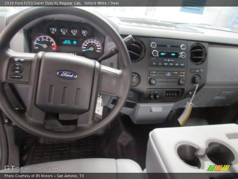 Oxford White / Steel 2016 Ford F250 Super Duty XL Regular Cab