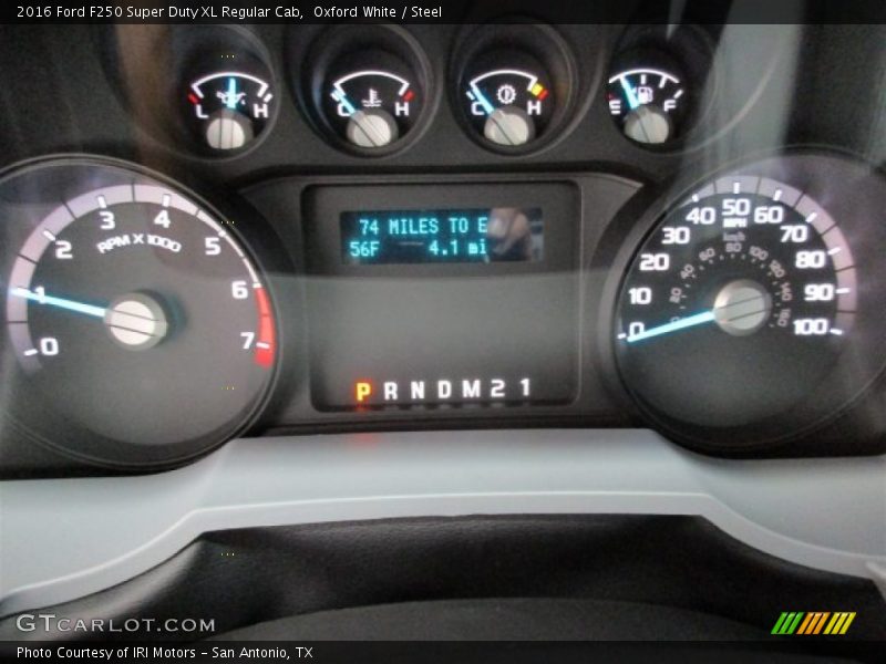 Oxford White / Steel 2016 Ford F250 Super Duty XL Regular Cab
