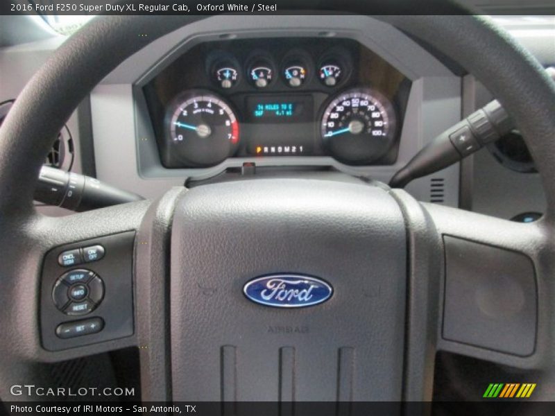 Oxford White / Steel 2016 Ford F250 Super Duty XL Regular Cab