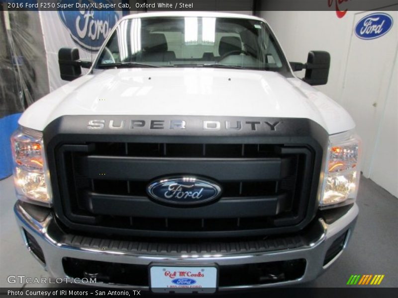 Oxford White / Steel 2016 Ford F250 Super Duty XL Super Cab