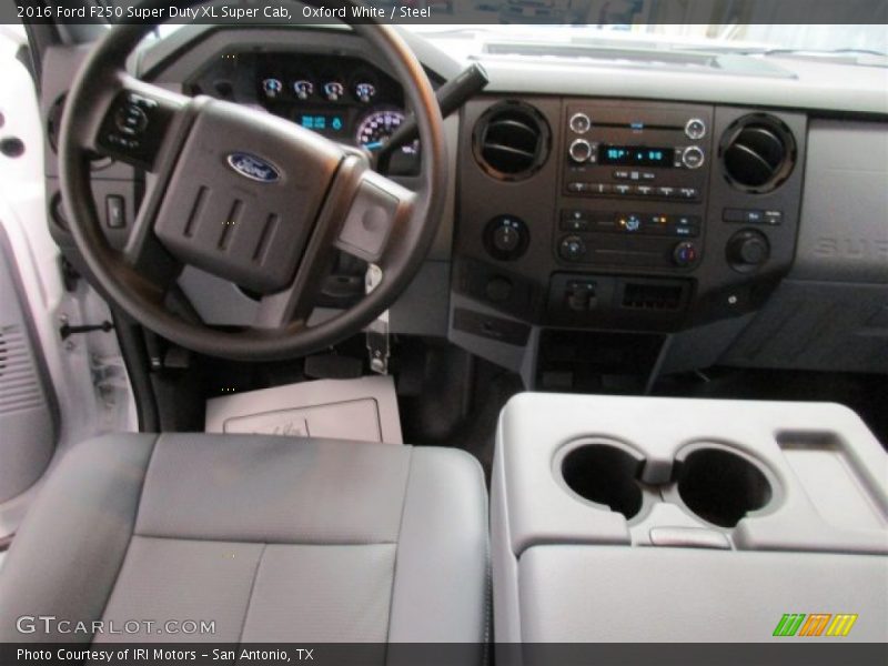 Oxford White / Steel 2016 Ford F250 Super Duty XL Super Cab