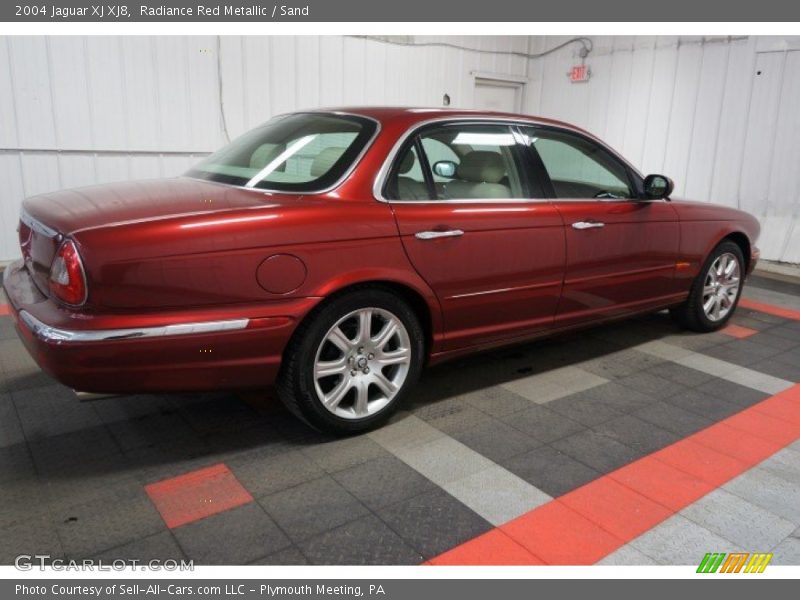 Radiance Red Metallic / Sand 2004 Jaguar XJ XJ8
