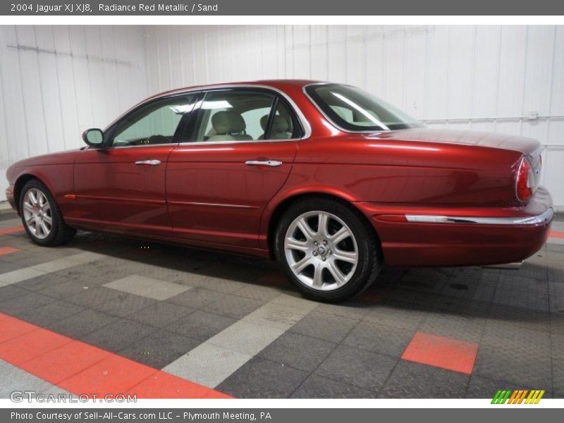 Radiance Red Metallic / Sand 2004 Jaguar XJ XJ8