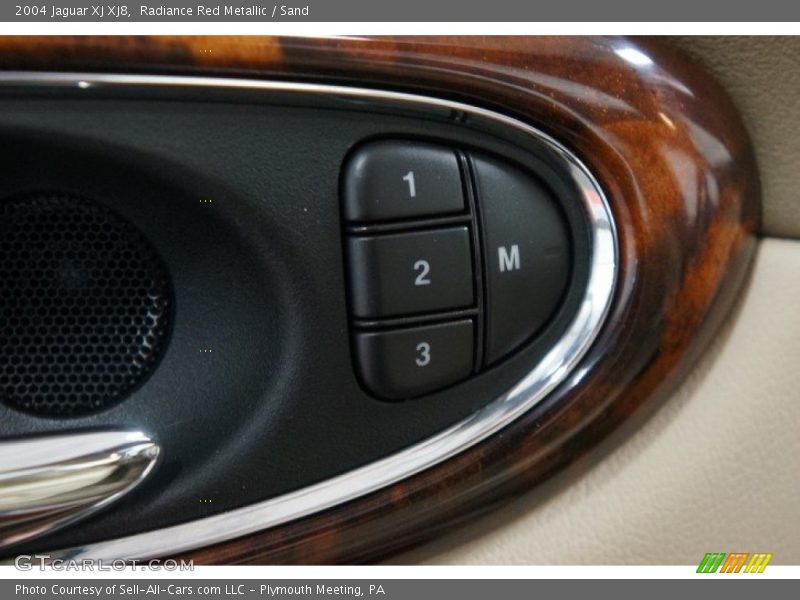 Radiance Red Metallic / Sand 2004 Jaguar XJ XJ8