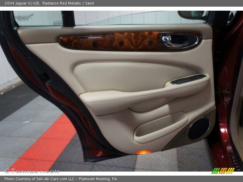 Radiance Red Metallic / Sand 2004 Jaguar XJ XJ8