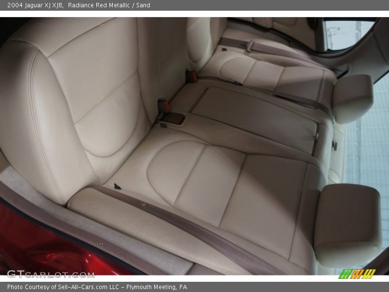 Radiance Red Metallic / Sand 2004 Jaguar XJ XJ8
