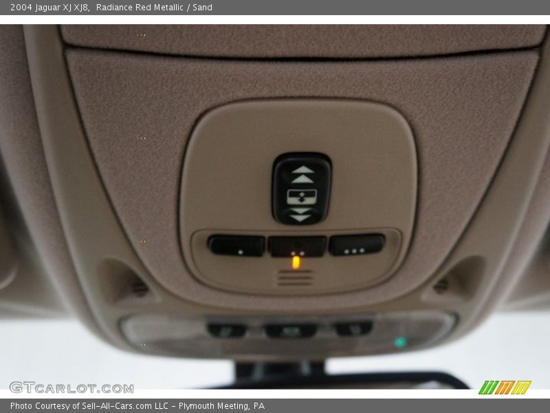 Radiance Red Metallic / Sand 2004 Jaguar XJ XJ8