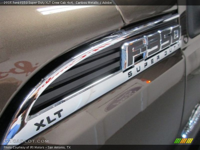 Caribou Metallic / Adobe 2016 Ford F350 Super Duty XLT Crew Cab 4x4