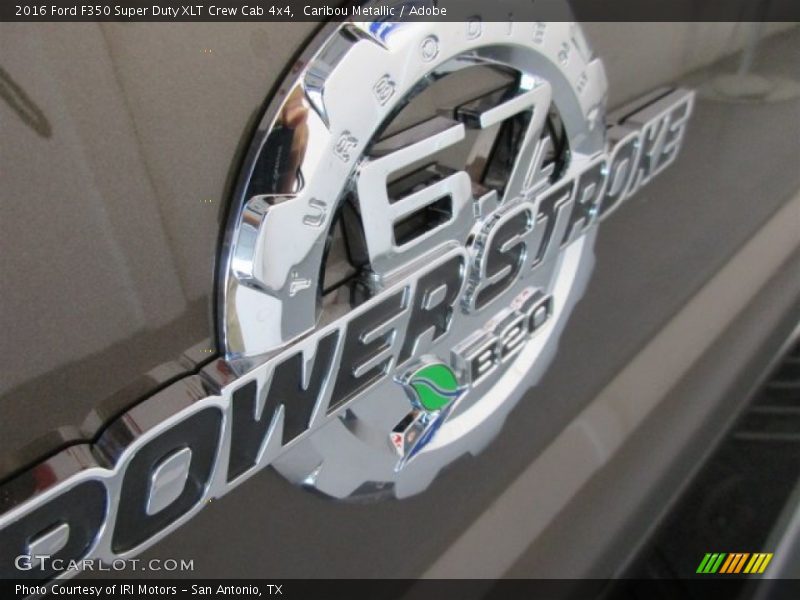 Caribou Metallic / Adobe 2016 Ford F350 Super Duty XLT Crew Cab 4x4