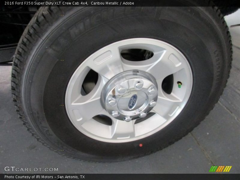 Caribou Metallic / Adobe 2016 Ford F350 Super Duty XLT Crew Cab 4x4