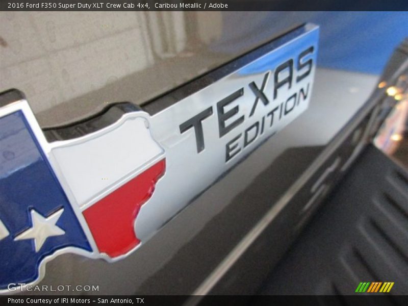 Caribou Metallic / Adobe 2016 Ford F350 Super Duty XLT Crew Cab 4x4