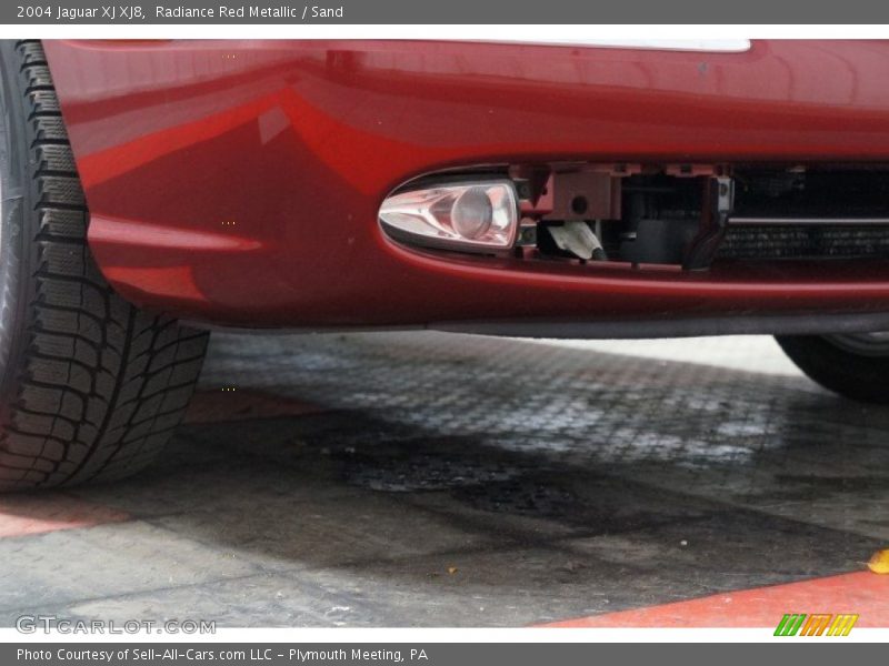 Radiance Red Metallic / Sand 2004 Jaguar XJ XJ8