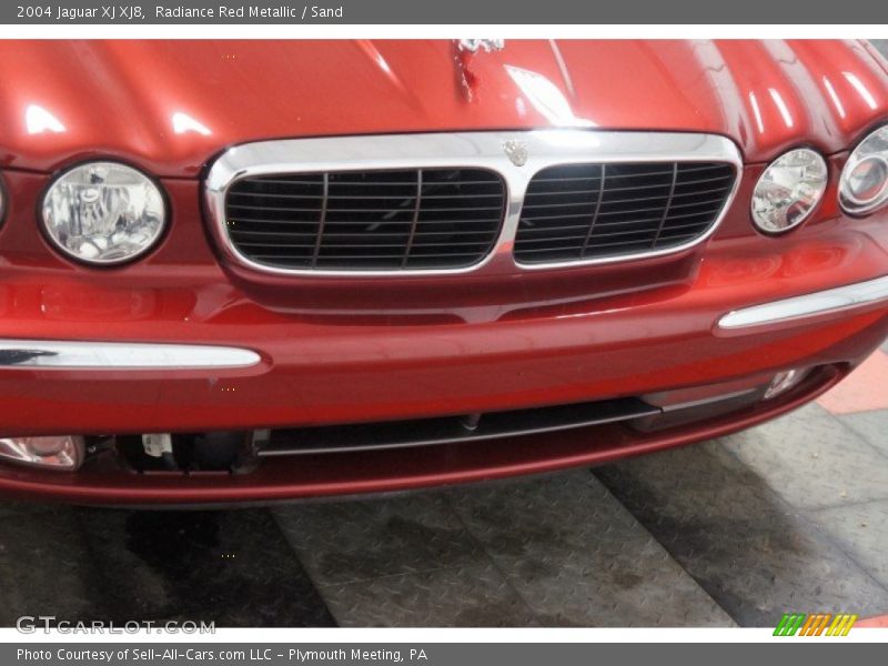 Radiance Red Metallic / Sand 2004 Jaguar XJ XJ8