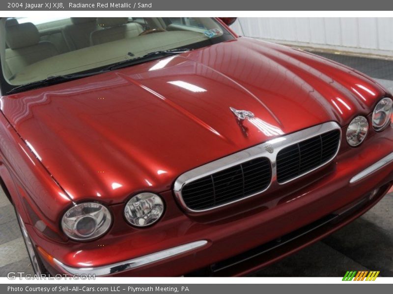 Radiance Red Metallic / Sand 2004 Jaguar XJ XJ8