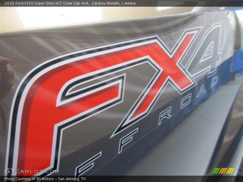 Caribou Metallic / Adobe 2016 Ford F350 Super Duty XLT Crew Cab 4x4
