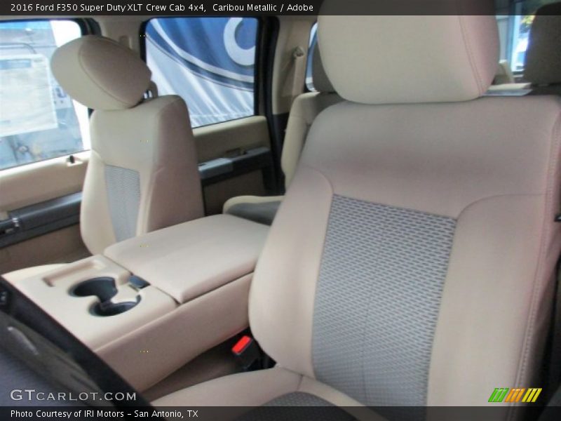 Caribou Metallic / Adobe 2016 Ford F350 Super Duty XLT Crew Cab 4x4