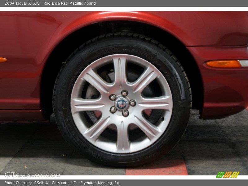 Radiance Red Metallic / Sand 2004 Jaguar XJ XJ8